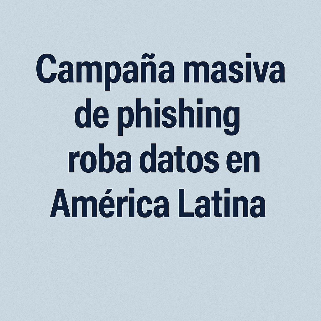 Campaña de phishing en América Latina con más de mil dominios falsos que roban datos personales y bancarios en tiendas online falsas.