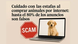 Estafa al comprar animales online: alerta por anuncios falsos de cachorros en internet