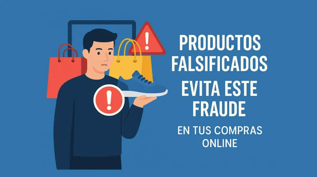 Productos falsificados en tiendas online