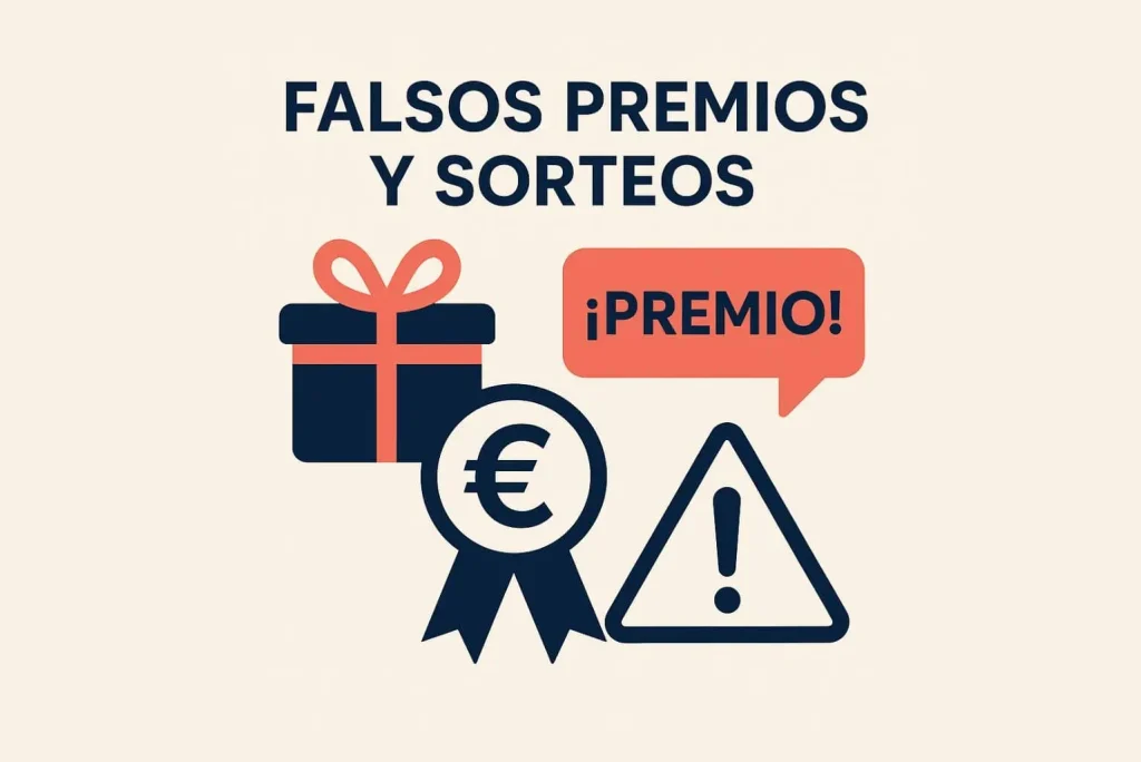 Falsos premios y sorteos. Infoestafas.com