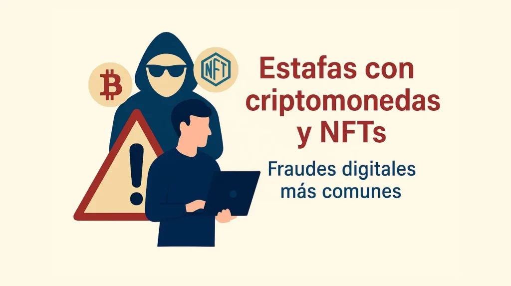 Estafas con criptomonedas y NFTs